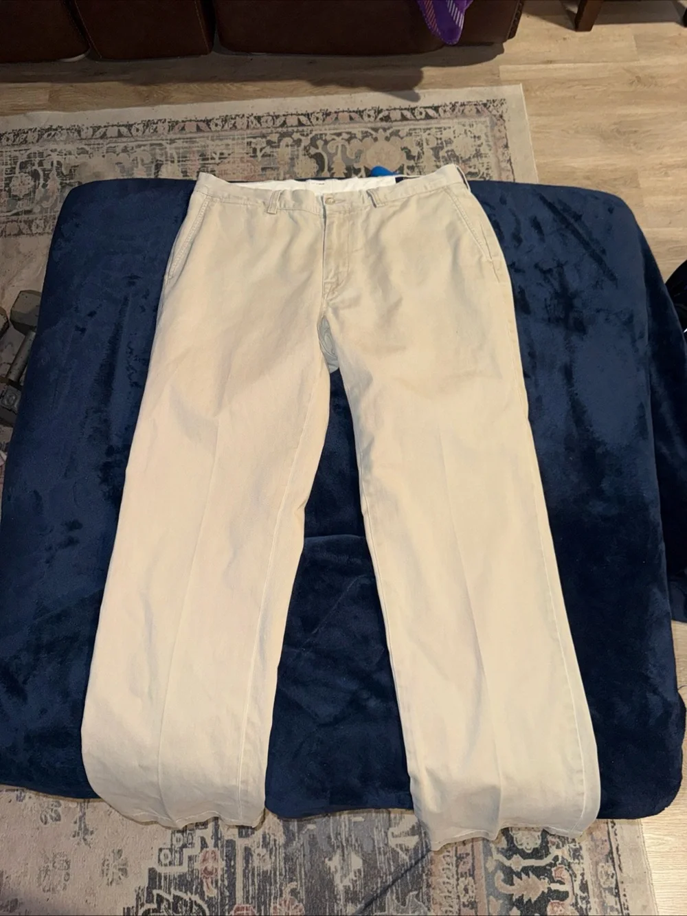 Polo Ralph Lauren “Basic Sand” Khaki Pants Chino 34/34 Classic Fit